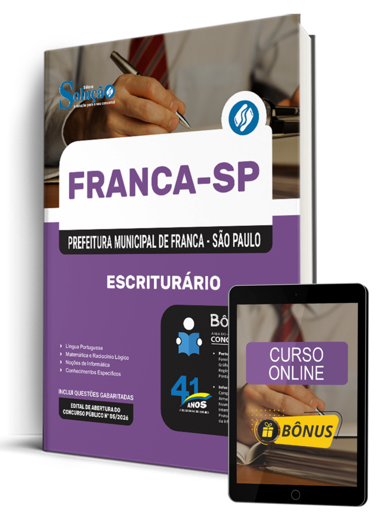 Concurso Prefeitura de Franca - SP 2026