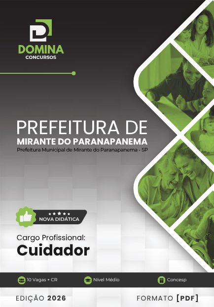 Concurso Prefeitura de Mirante do Paranapanema - SP 2026