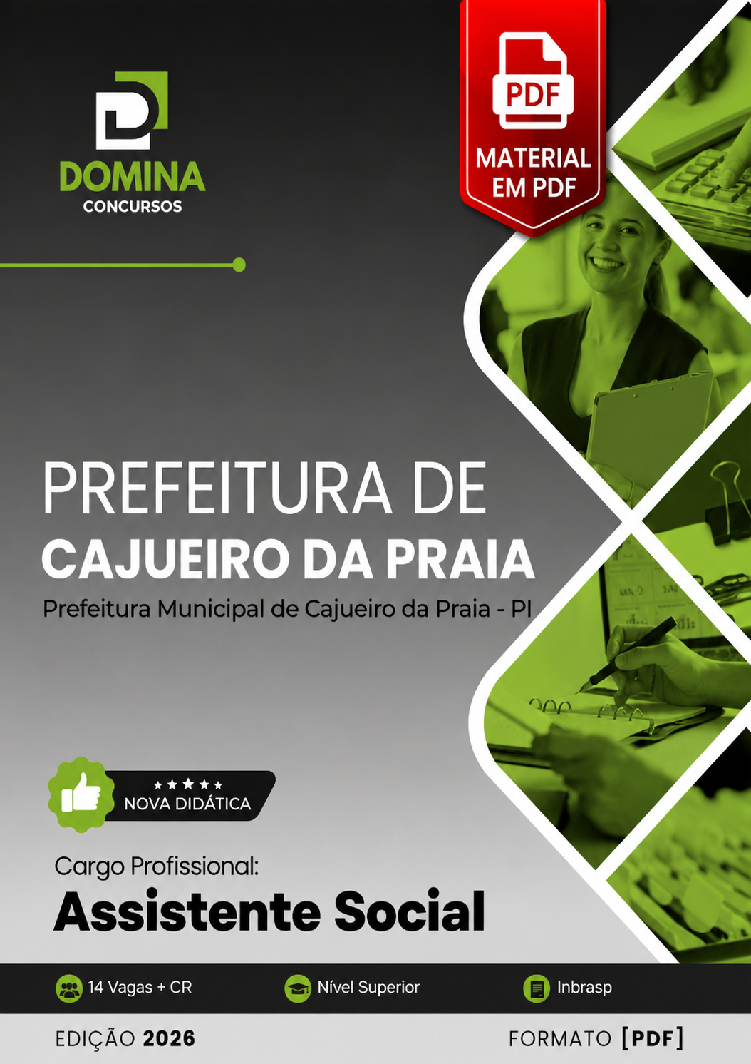 Apostila Assistente Social Prefeitura de Cajueiro da Praia PI 2026 em PDF