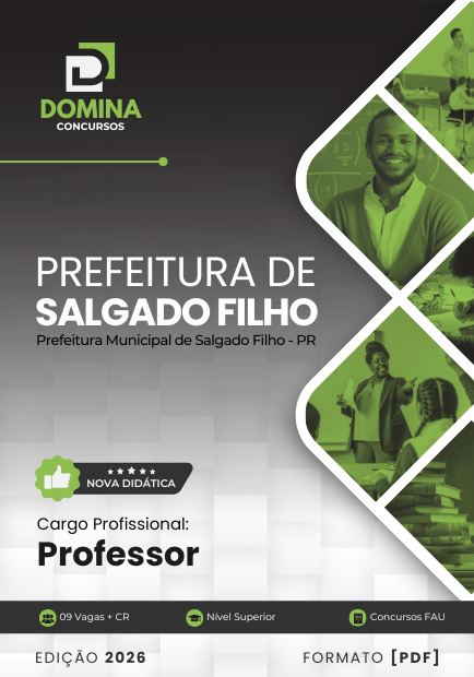 Apostila Professor - Prefeitura de Salgado Filho PR 2026