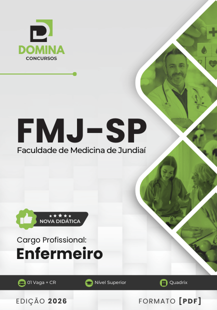 Apostila Enfermeiro FMJ SP 2026 em PDF