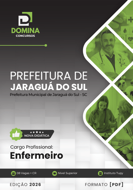 Apostila Prefeitura de Jaraguá do Sul SC 2026 - Enfermeiro