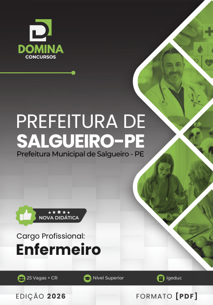 Apostila Enfermeiro Prefeitura de Salgueiro PE 2026