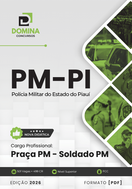 Apostila Soldado de Praça PM PI 2026 em PDF