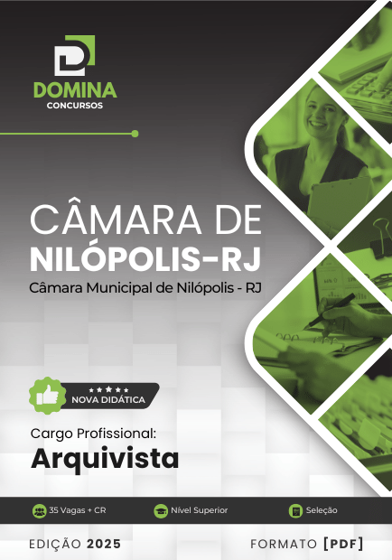 Apostila Arquivista Câmara Nilópolis RJ 2026