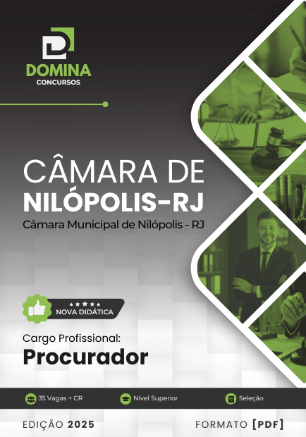 Apostila Procurador Câmara Nilópolis RJ 2026