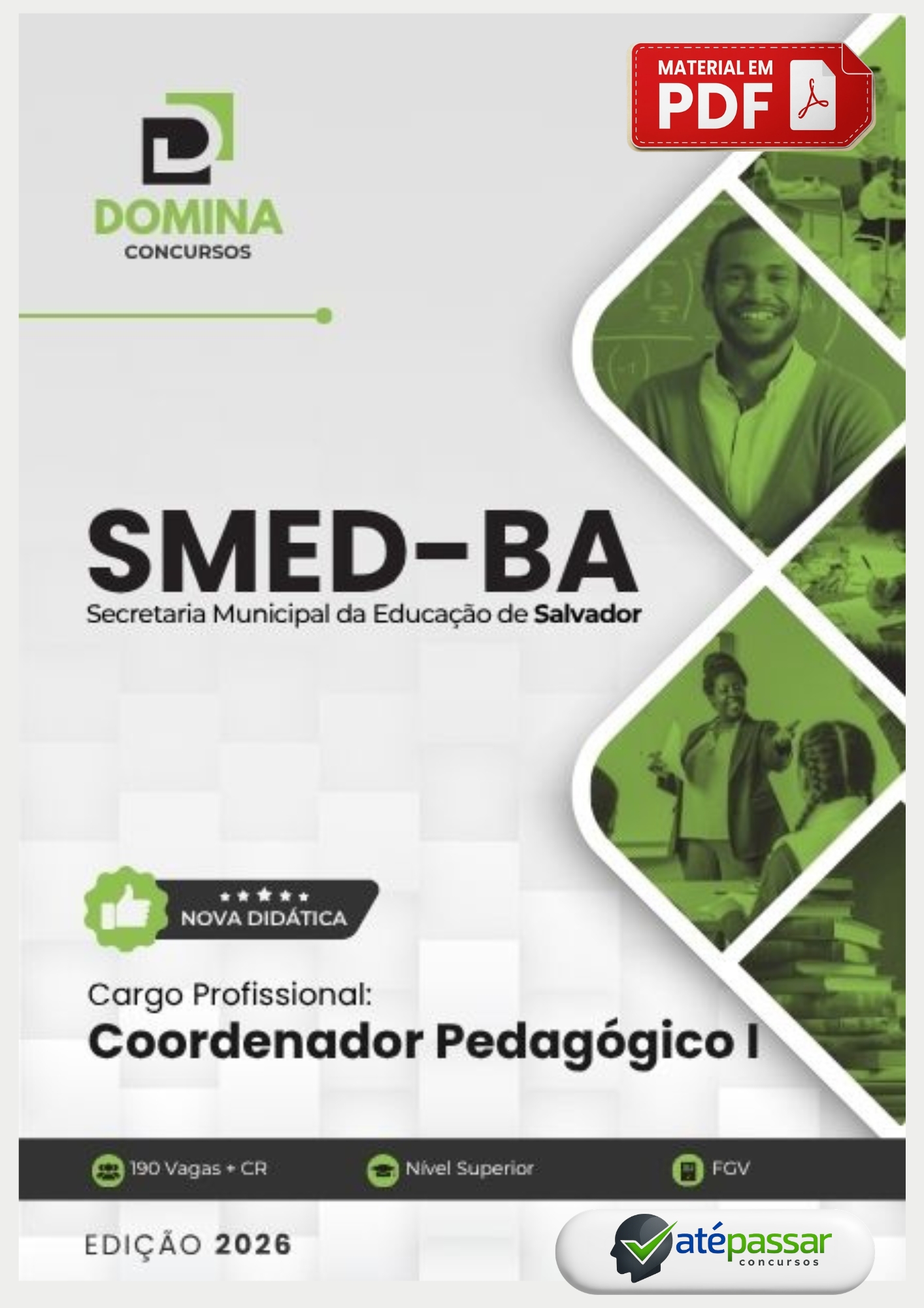Apostila Coordenador Pedagógico I SMED Salvador BA FGV 2026 PDF