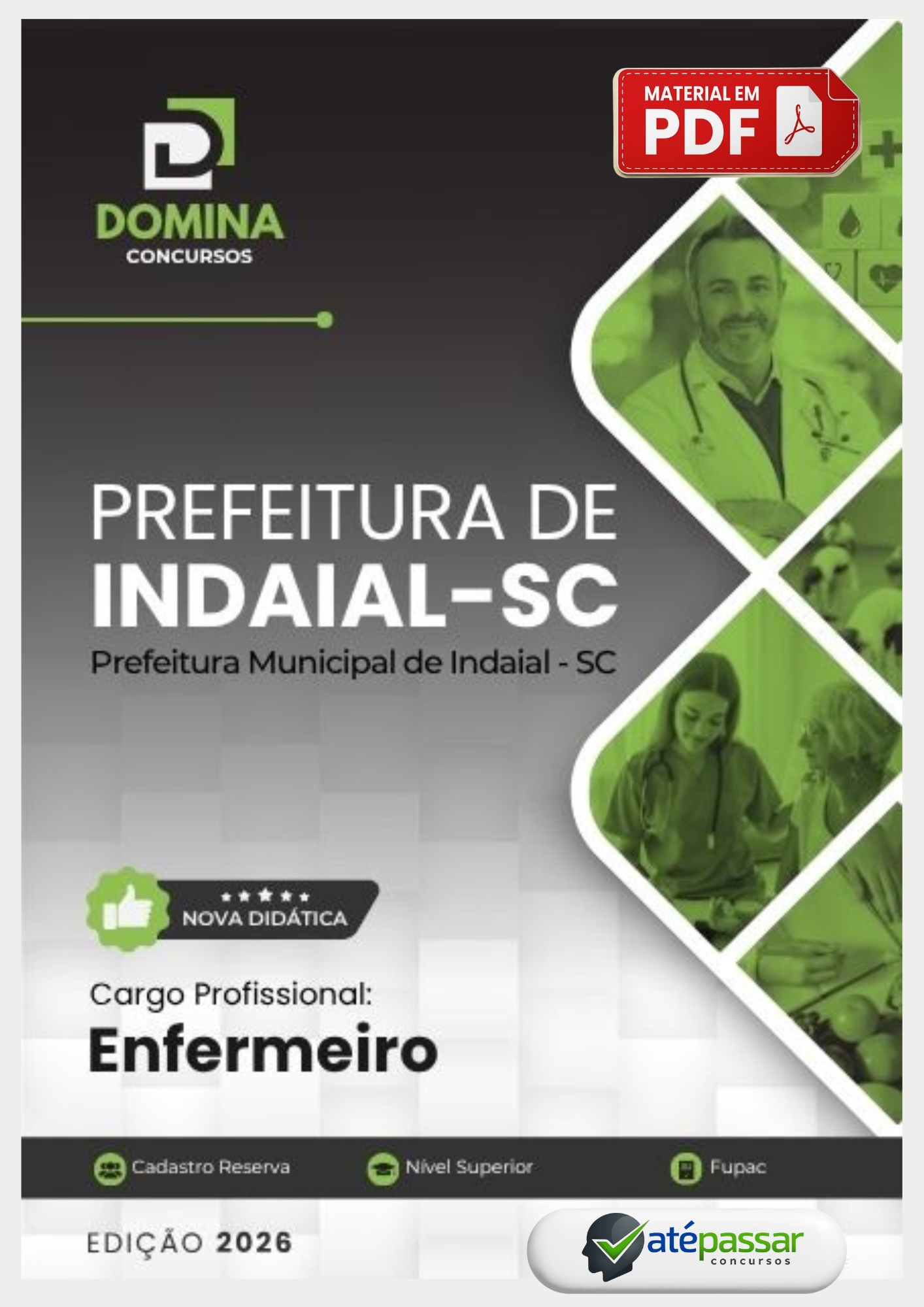 Apostila Enfermeiro Prefeitura Indaial SC Instituto Fucap 2026 PDF