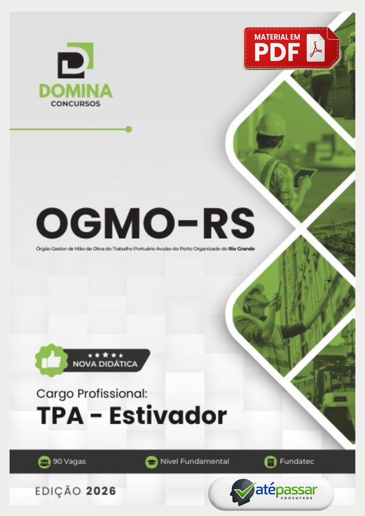 Apostila Estivador TPA OGMO Rio Grande RS FUNDATEC 2026 PDF