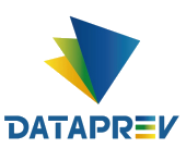 Logo da DATAPREV — Empresa de Tecnologia e Informações da Previdência