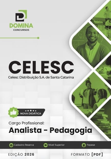 Apostila Analista de Nível Superior Pedagogia CELESC 2026