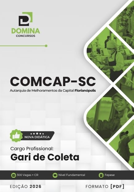 Apostila Gari de Coleta COMCAP Florianópolis SC 2026