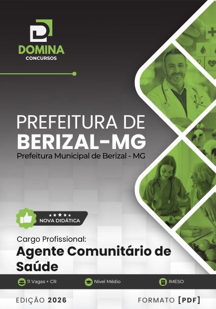Apostila Agente Comunitário de Saúde - Concurso Berizal MG 2026