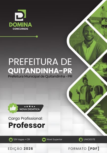 Apostila Professor - Concurso Quitandinha PR 2026
