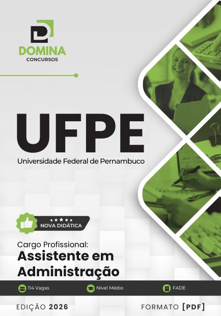 Apostila Assistente em Administração - Concurso UFPE 2026