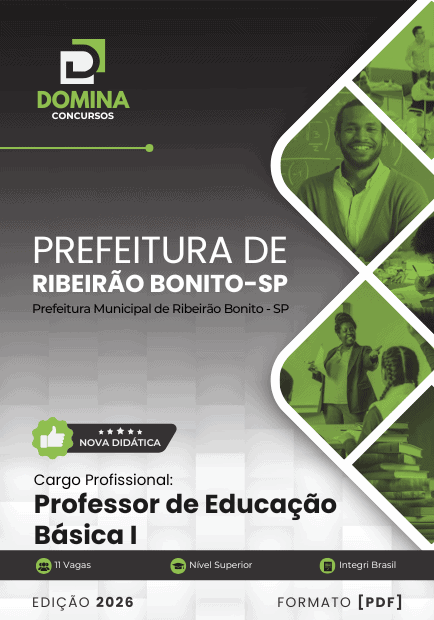 Apostila Professor de Educação Básica I - Ribeirão Bonito SP 2026