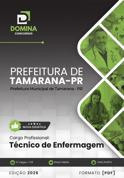 Apostila Técnico de Enfermagem Tamarana PR 2026