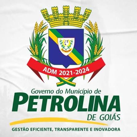 Brasão da Prefeitura de Petrolina de Goiás - GO